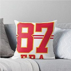 Era Taylor Swift and Travis Kelce Throw Pillow