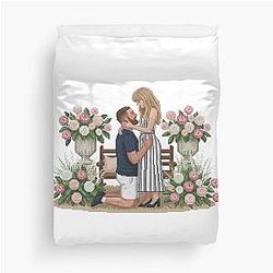 Taylor Swift Travis Kelce Duvet Cover