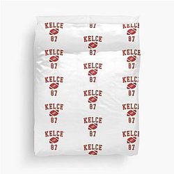 Travis Kelce Duvet Cover