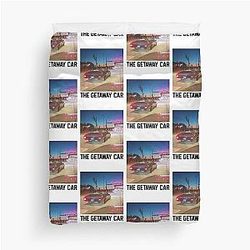 Travis Kelce The Getaway Car Duvet Cover