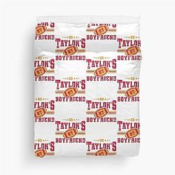 Go Taylor's Boyfriend Travis Kelce Duvet Cover