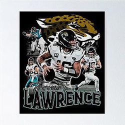 Trevor Lawrence Collage Poster