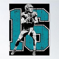 Football Player Trevor Lawrence Gift Poster