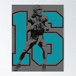 Football Trevor Lawrence Design For Men & Women Poster