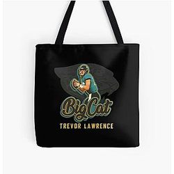 Trevor Lawrence Big Cat All Over Print Tote Bag