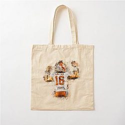 Football Player Trevor Lawrence Gift for Men and Women Cotton Tote Bag