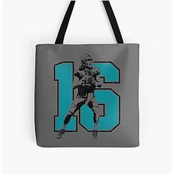 Football Trevor Lawrence Design For Men & Women All Over Print Tote Bag
