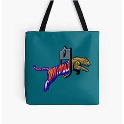 Trevor Lawrence and Travis Etienne All Over Print Tote Bag