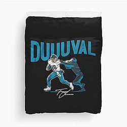 Trevor Lawrence duval Duvet Cover