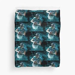 Trevor Lawrence Jacksonville Sports Duvet Cover