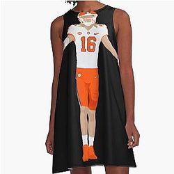 Trevor Lawrence Long A-Line Dress