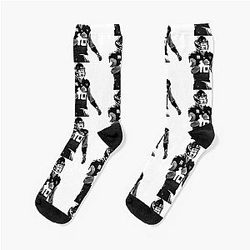 Trevor Lawrence Pencil Drawing Style T-Shirt Socks