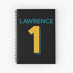 Trevor Lawrence #1 Perfect Design Spiral Notebook