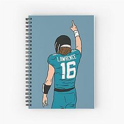 Trevor Lawrence Spiral Notebook