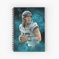 Trevor Lawrence Jacksonville Sports Spiral Notebook