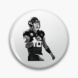 Trevor Lawrence Pencil Drawing Style T-Shirt Pin