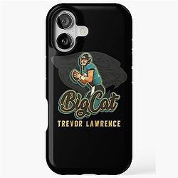 Trevor Lawrence Big Cat iPhone Case