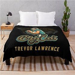 Trevor Lawrence Big Cat Throw Blanket