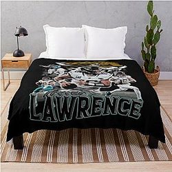 Trevor Lawrence Collage Throw Blanket