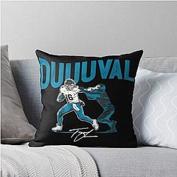 Trevor Lawrence duval Throw Pillow
