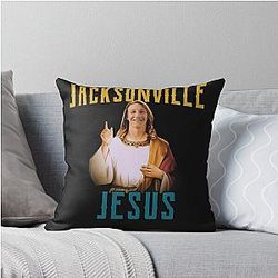 Jacksonville Trevor Lawrence Throw Pillow