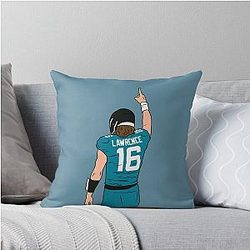 Trevor Lawrence Throw Pillow