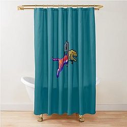 Trevor Lawrence Travis Etienne Shower Curtain