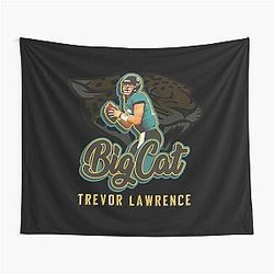 Trevor Lawrence Big Cat Tapestry