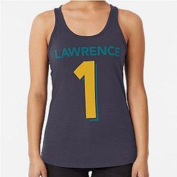 Trevor Lawrence Number 1 Perfect Racerback Tank Top