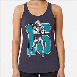 Football Player Trevor Lawrence Racerback Tank Top