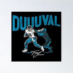 Trevor Lawrence Jacksonville Poster