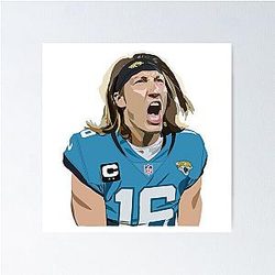 TREVOR LAWRENCE STATS 16 Poster