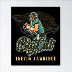 Trevor Lawrence Big Cat Poster