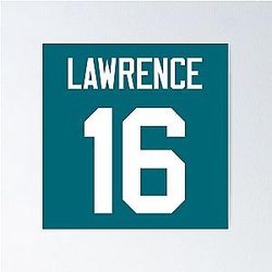 Trevor Lawrence Jaguars Poster
