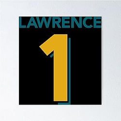 Trevor Lawrence Number 1 Design For Everyone Poster