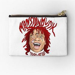 Vintage Grunge Style Trippie Redd Zipper Pouch