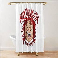 Vintage Grunge Style Shower Curtain