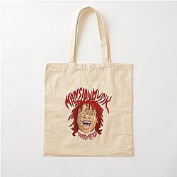 Grunge Style Cotton Tote Bag