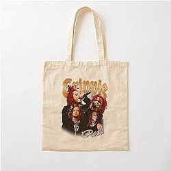 Grunge Art Style Cotton Tote Bag