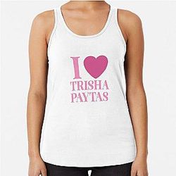 I Love Trisha Paytas Racerback Tank Top