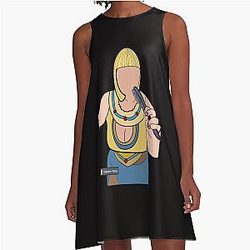 Trisha Paytas King Tut Donkey TikTok Meme A-Line Dress