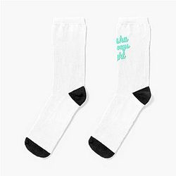 Trisha Paytas retro graphic design Socks