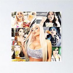 2020 Trisha Paytas Sexy Eating Show Mukbang YouTube Queen Poster