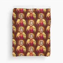 Trisha Paytas Jesus Duvet Cover