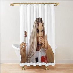Trisha Paytas Eating a Shower Curtain