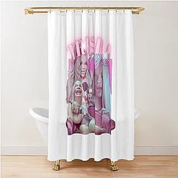 Trisha Paytas 90s Bootleg T-Shirt Shower Curtain