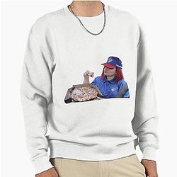 Trisha Paytas eating a sweatshirt