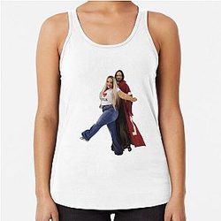 Trisha Paytas I Love Moses Racerback Tank Top