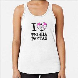 I Love Trisha Paytas Racerback Tank Top