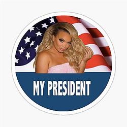 Trisha Paytas for President Sticker